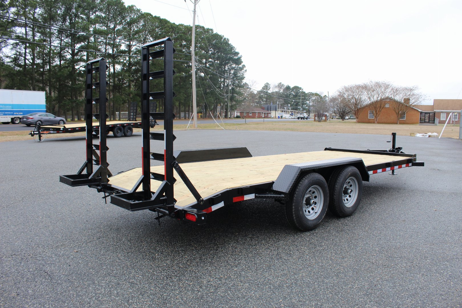New 2024 HAWKE TRAILERS 18' 10K General Duty Equipment Trailer