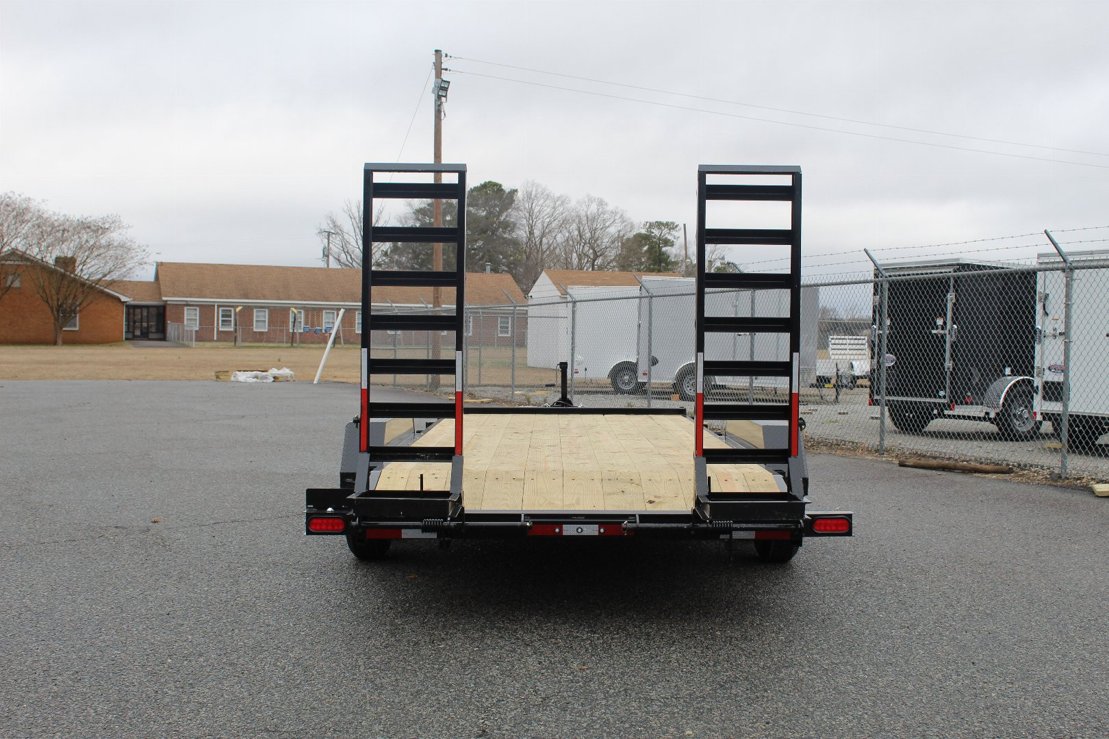 New 2024 HAWKE TRAILERS 18' 10K General Duty Equipment Trailer
