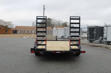 New 2024 HAWKE TRAILERS 18' 10K General Duty Equipment Trailer