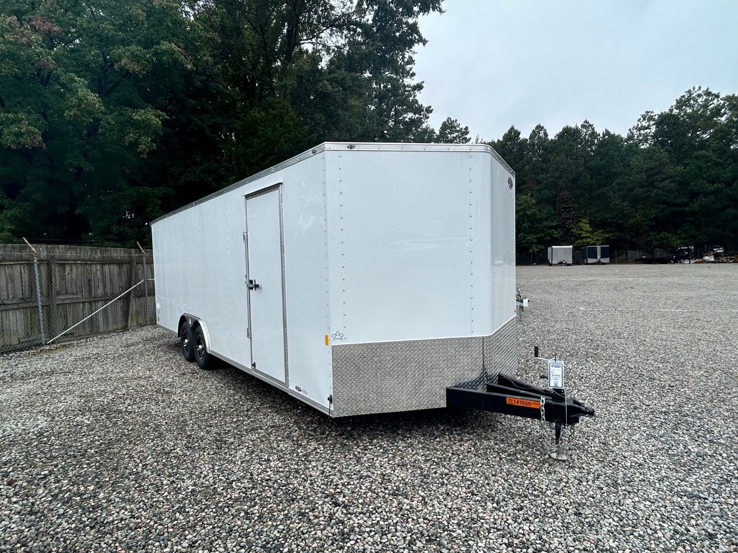 New 2025 CONTINENTAL CARGO 8.5X24 10K Car/ Racing Trailer w/ Rear Wing