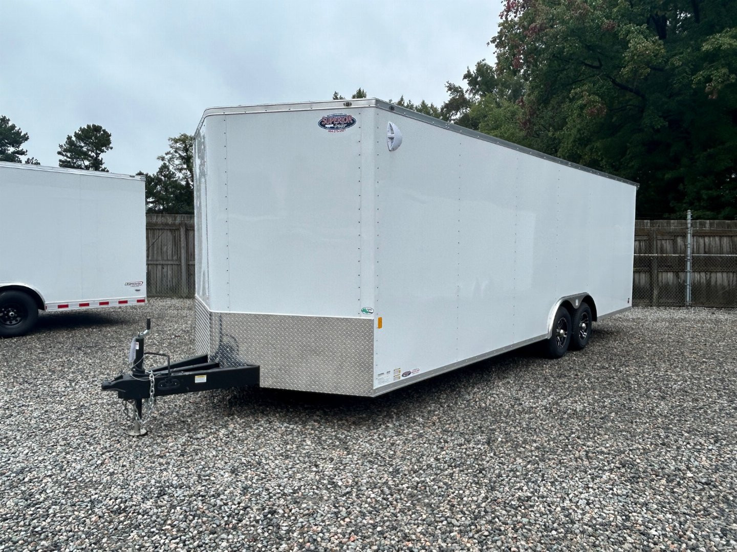 New 2025 CONTINENTAL CARGO 8.5X24 10K Car/ Racing Trailer w/ Rear Wing