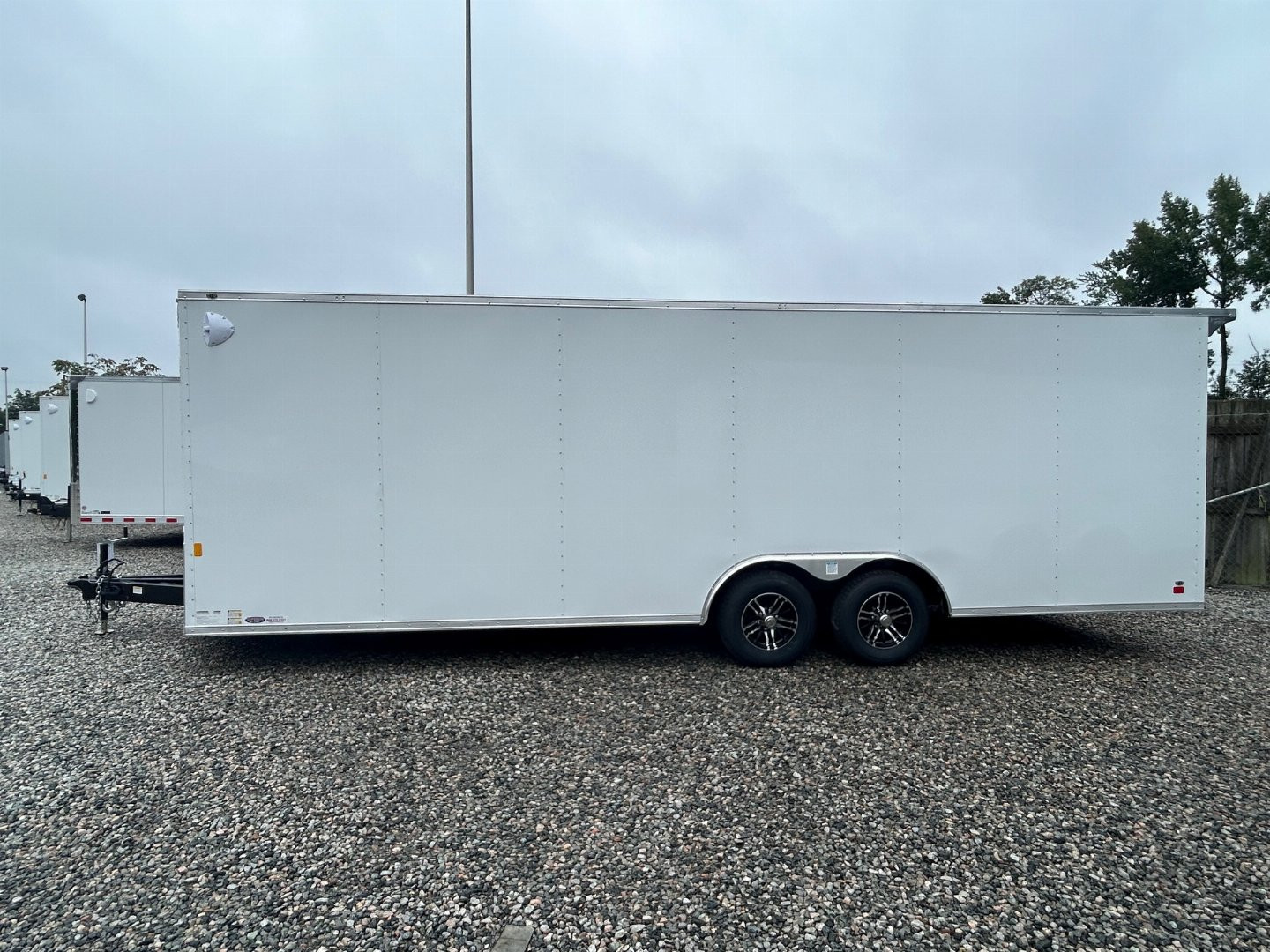 New 2025 CONTINENTAL CARGO 8.5X24 10K Car/ Racing Trailer w/ Rear Wing