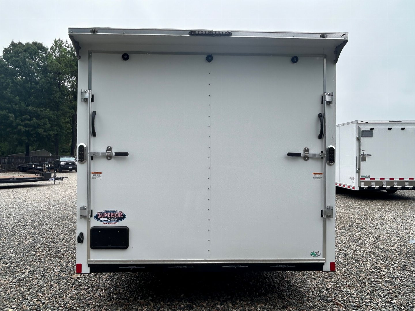 New 2025 CONTINENTAL CARGO 8.5X24 10K Car/ Racing Trailer w/ Rear Wing