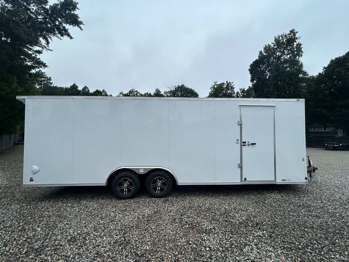 New 2025 CONTINENTAL CARGO 8.5X24 10K Car/ Racing Trailer w/ Rear Wing