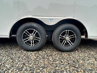 New 2025 CONTINENTAL CARGO 8.5X24 10K Car/ Racing Trailer w/ Rear Wing