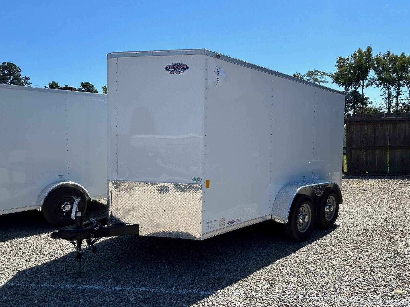 New 2025 CONTINENTAL CARGO 6x12 7K Enclosed w/ Rear Wing & Double Rear Door