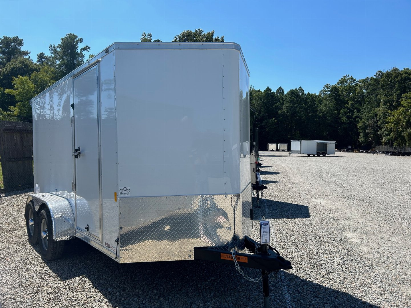 New 2025 CONTINENTAL CARGO 6x12 7K Enclosed w/ Rear Wing & Double Rear Door