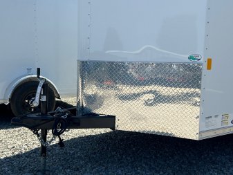 New 2025 CONTINENTAL CARGO 6x12 7K Enclosed w/ Rear Wing & Double Rear Door