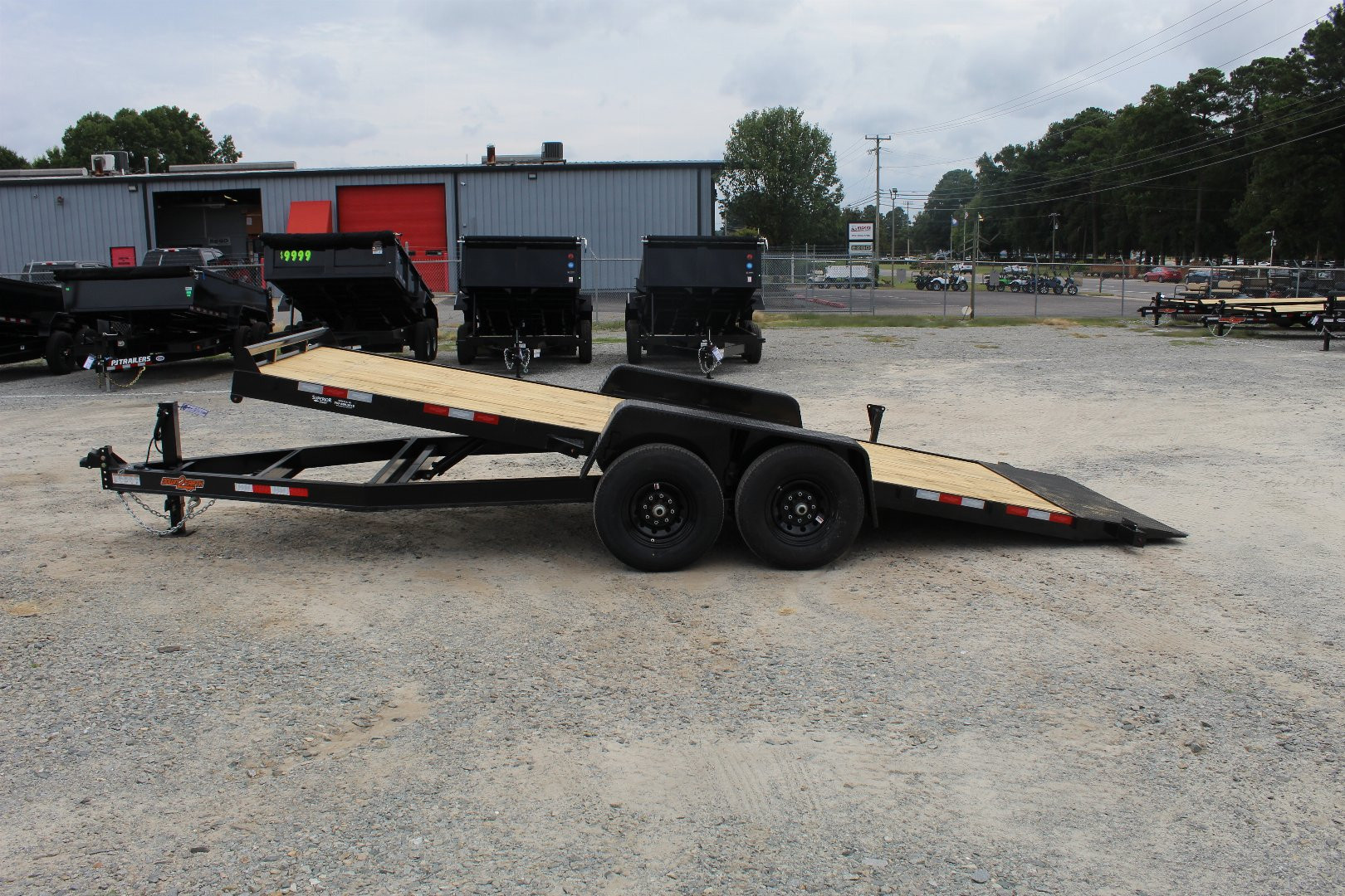 New 2025 DOWN 2 EARTH TRAILERS 20ft Gravity Tilt 14k Tilt Trailer
