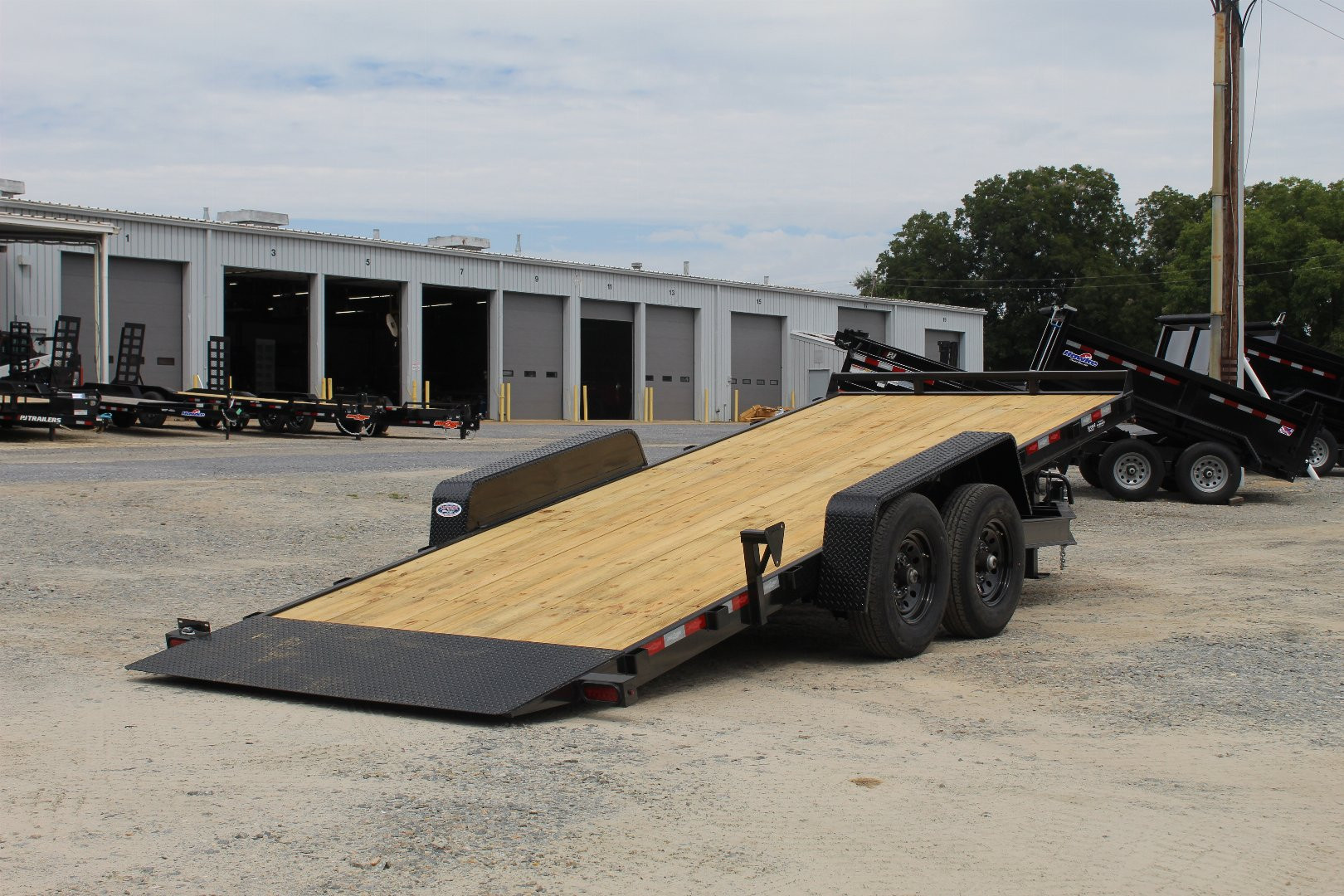 New 2025 DOWN 2 EARTH TRAILERS 20ft Gravity Tilt 14k Tilt Trailer