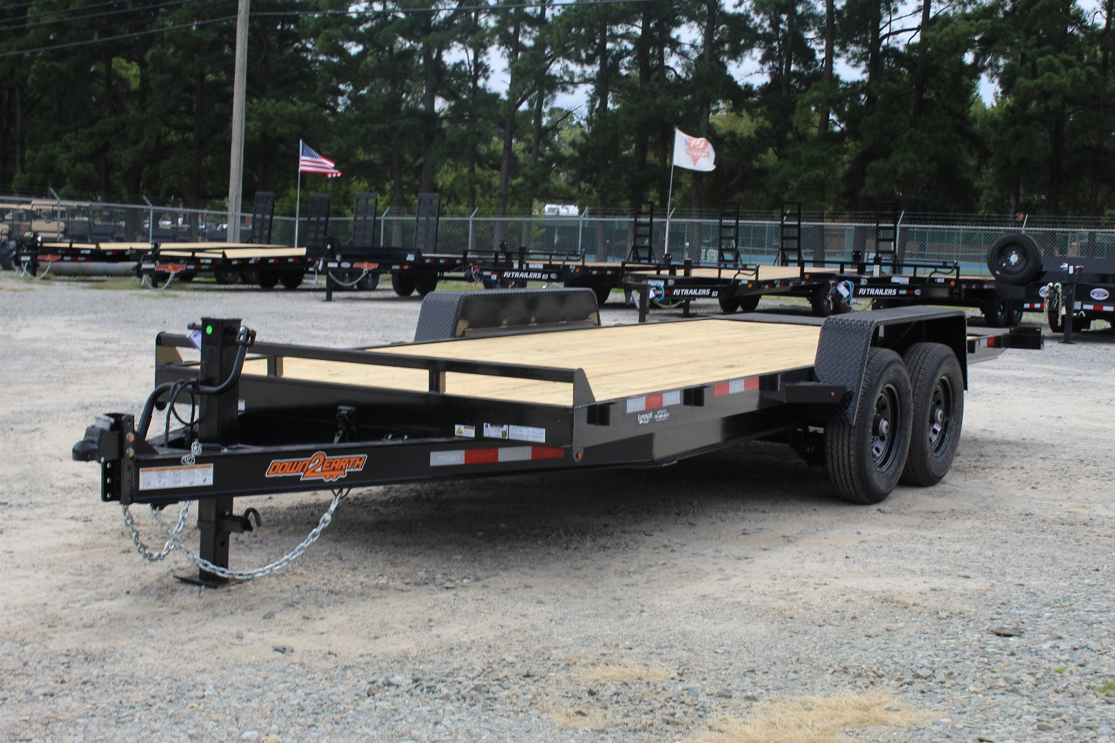 New 2025 DOWN 2 EARTH TRAILERS 20ft Gravity Tilt 14k Tilt Trailer