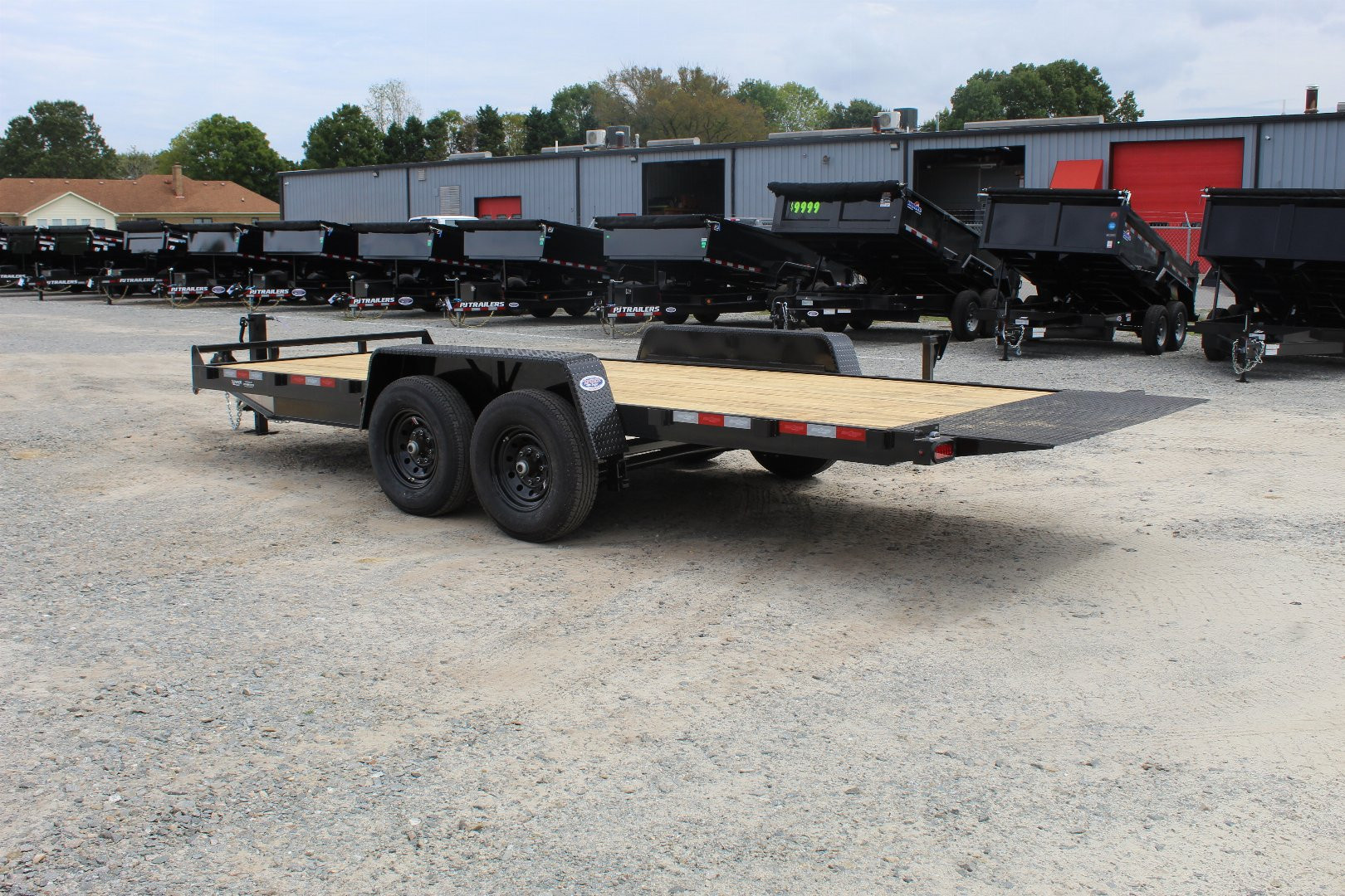 New 2025 DOWN 2 EARTH TRAILERS 20ft Gravity Tilt 14k Tilt Trailer