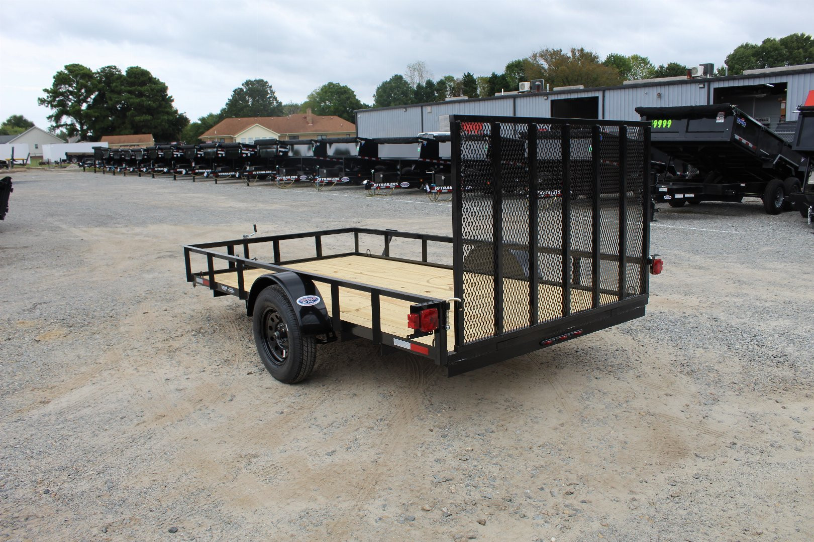 New 2025 DOWN 2 EARTH TRAILERS 6x12 w/ Gate Utility Trailer