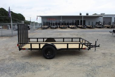 New 2025 DOWN 2 EARTH TRAILERS 6x12 w/ Gate Utility Trailer