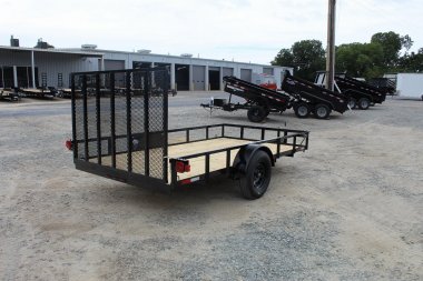New 2025 DOWN 2 EARTH TRAILERS 6x12 w/ Gate Utility Trailer