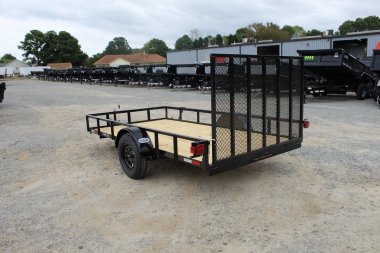 New 2025 DOWN 2 EARTH TRAILERS 6x12 w/ Gate Utility Trailer