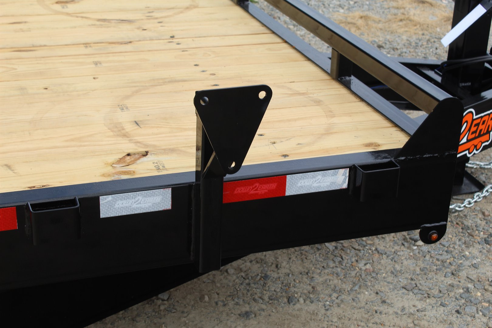 New 2025 DOWN 2 EARTH TRAILERS 20ft 16K w/ Fold Up Ramps Equipment Trailer