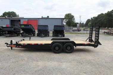 New 2025 DOWN 2 EARTH TRAILERS 20ft 16K w/ Fold Up Ramps Equipment Trailer