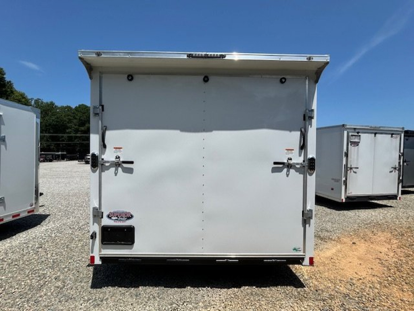 New 2025 CONTINENTAL CARGO 8.5X20 7K Car / Racing Trailer w/ Rear Wing