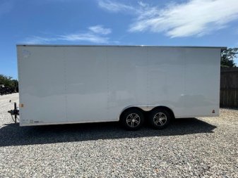 New 2025 CONTINENTAL CARGO 8.5X20 7K Car / Racing Trailer w/ Rear Wing