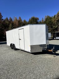 New 2025 CONTINENTAL CARGO 8.5X20 7K Car / Racing Trailer w/ Rear Wing