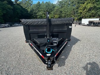 New 2025 PJ TRAILERS 7X14 DT 14K Low Pro Telescopic Dump Trailer