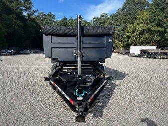 New 2025 PJ TRAILERS 7X14 DT 14K Low Pro Telescopic Dump Trailer