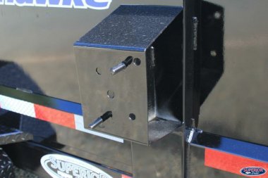New 2025 HAWKE TRAILERS 6X12 10K Dump w/ Spreader Gate Ramps and Tarp