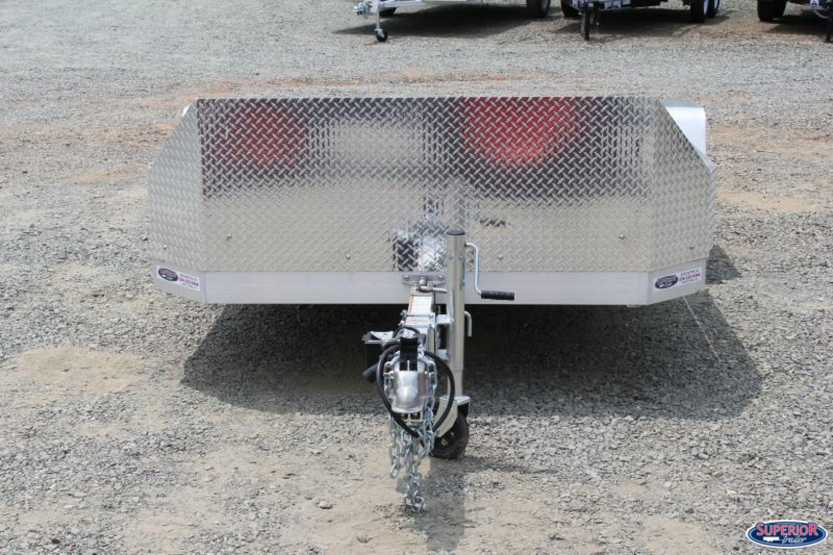 New 2025 ALUMA 8214HS Tilt Slingshot Trailer Motorcycle Trailer