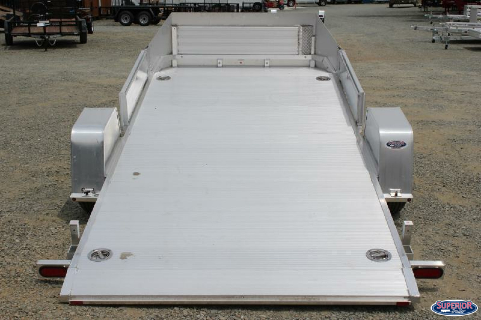 New 2025 ALUMA 8214HS Tilt Slingshot Trailer Motorcycle Trailer