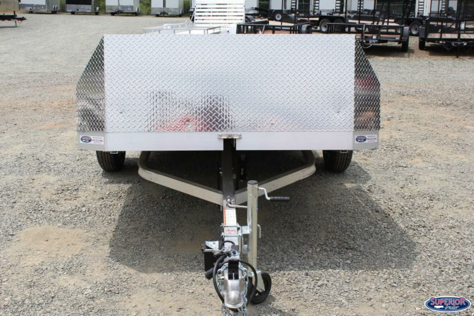 New 2025 ALUMA 8214HS Tilt Slingshot Trailer Motorcycle Trailer