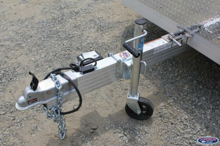 New 2025 ALUMA 8214HS Tilt Slingshot Trailer Motorcycle Trailer