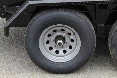 New 2025 HAWKE TRAILERS 6X12 10K Dump w/ Spreader Gate Ramps and Tarp Dump Trailer