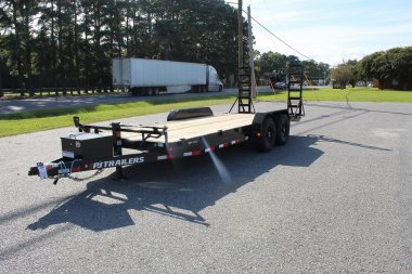 New 2024 PJ TRAILERS 20ft CC 14K Equipment Trailer