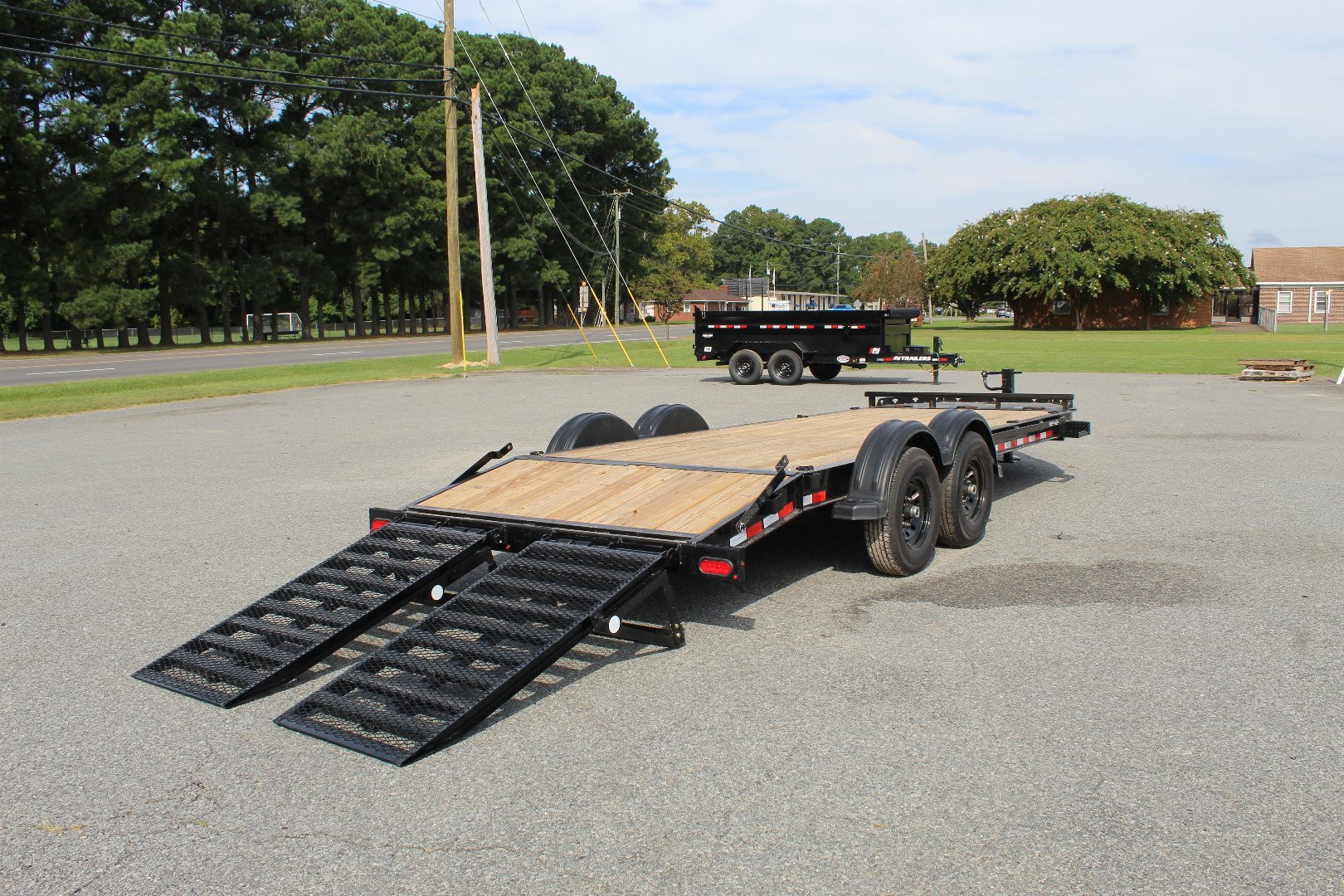 New 2025 PJ Trailers 20' EV 14K Equipment Trailer