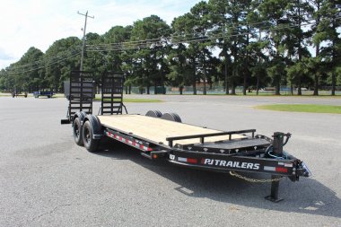 New 2025 PJ Trailers 20' EV 14K Equipment Trailer