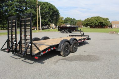 New 2025 PJ Trailers 20' EV 14K Equipment Trailer