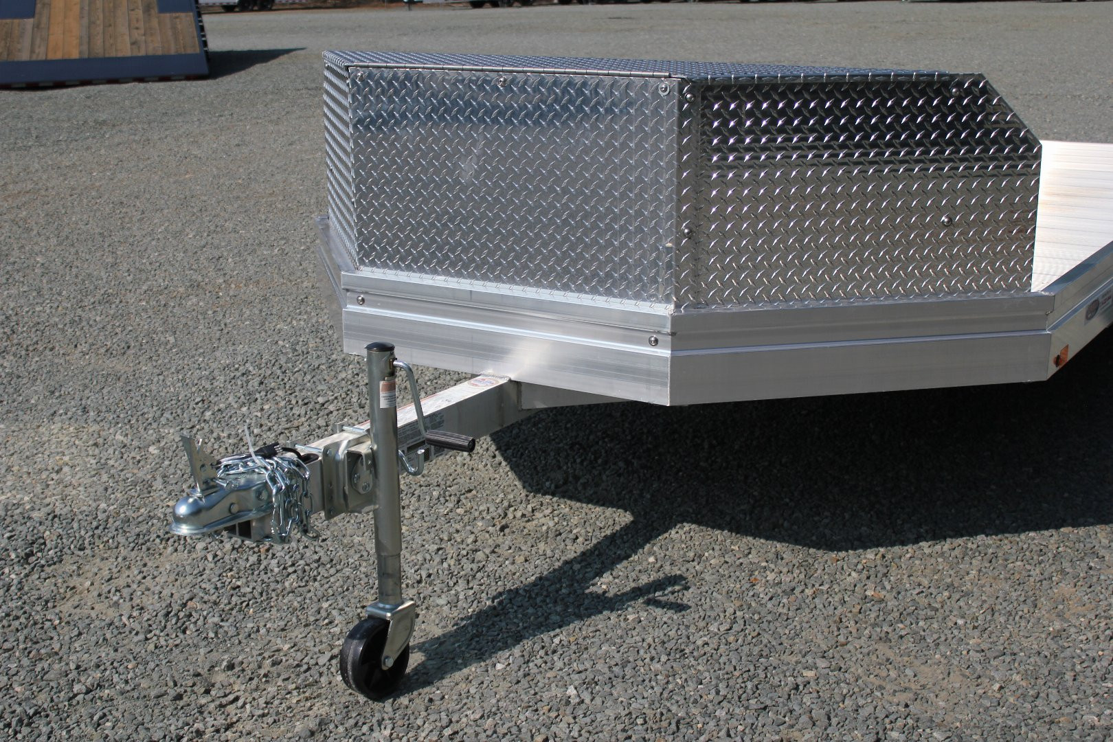 New 2025 Aluma UTR-14 UTV Trailer w/ Rock Guard Storage Box
