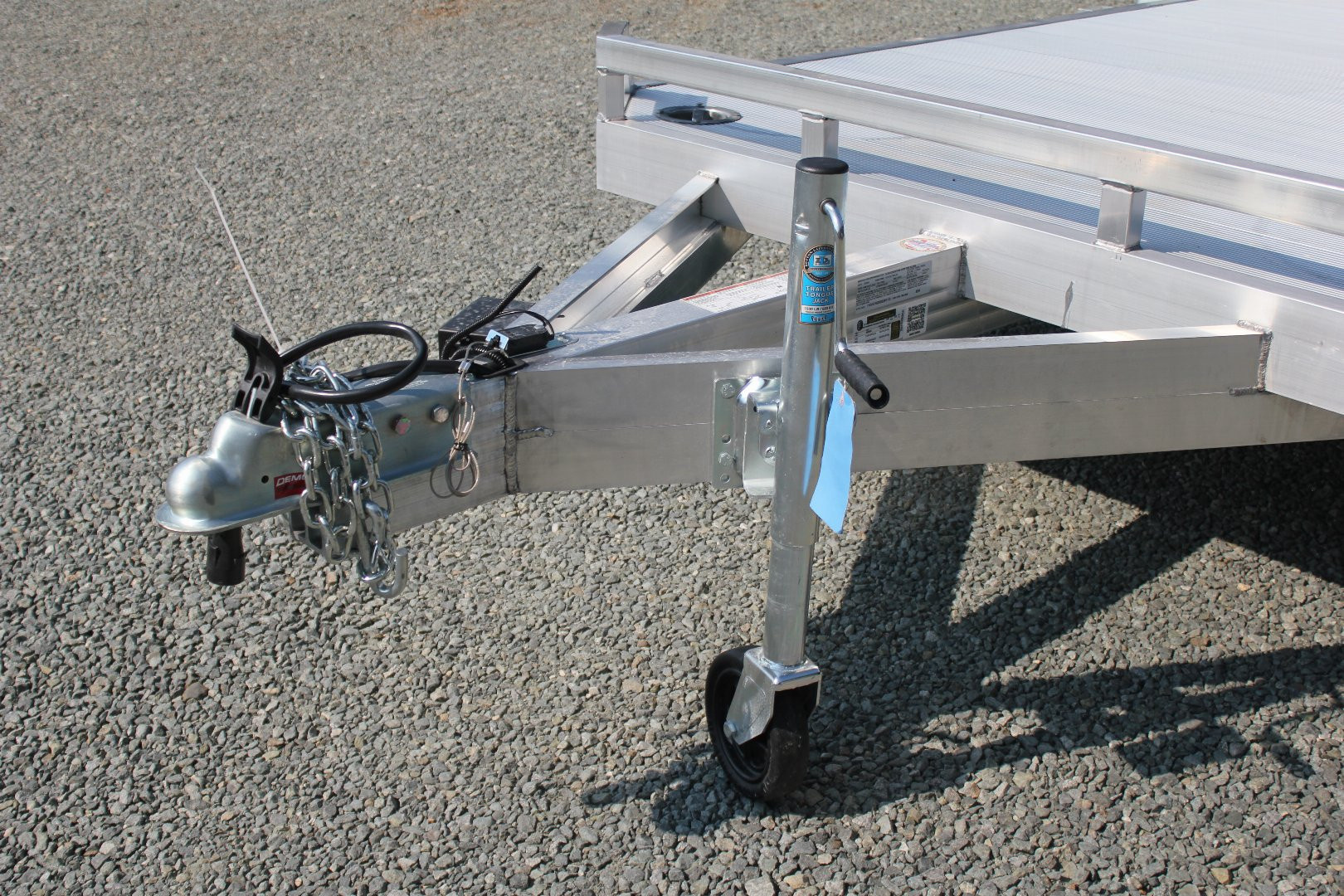 New 2025 Aluma 8218 w/ Slide Out Ramps Car Trailer for sale in ...