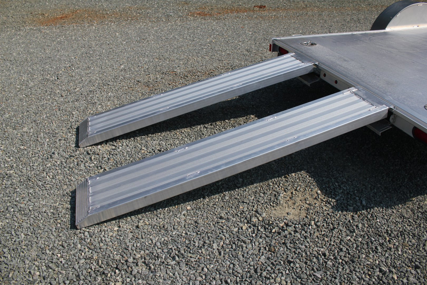 New 2025 Aluma 8218 w/ Slide Out Ramps Car Trailer for sale in ...