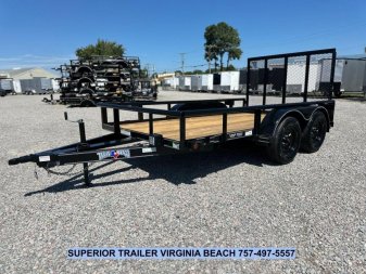 New 2024 TEXAS BRAGG TRAILERS 12P w/ Gate Utility Trailer