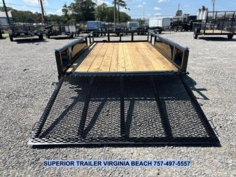 New 2024 TEXAS BRAGG TRAILERS 12P w/ Gate Utility Trailer