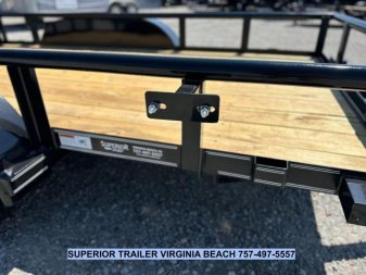 New 2024 TEXAS BRAGG TRAILERS 12P w/ Gate Utility Trailer