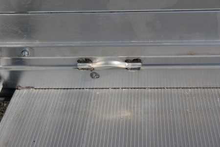 New 2025 ALUMA 6812H w/ 12" Solid Sides & Gate Utility Trailer