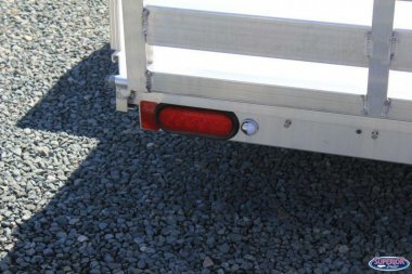 New 2025 ALUMA 6310 w/ 12" Solid Sides Utility Trailer