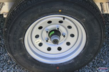 New 2025 ALUMA 6310 w/ 12" Solid Sides Utility Trailer