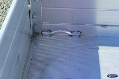 New 2025 ALUMA 6310 w/ 12" Solid Sides Utility Trailer