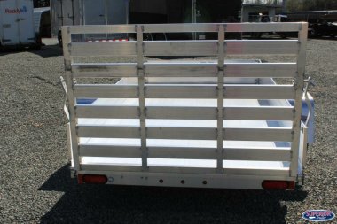 New 2025 ALUMA 6310 w/ 12" Solid Sides Utility Trailer