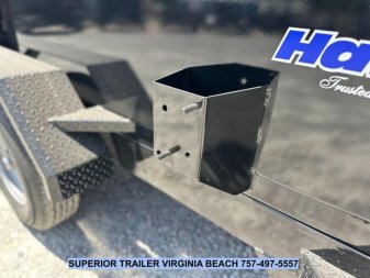 New 2025 HAWKE TRAILERS 6X12 10K Dump w/ Spreader Gate Ramps and Tarp Dump Trailer