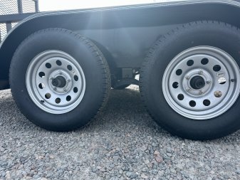 New 2024 TEXAS BRAGG TRAILERS 14LD w/ Gate Utility Trailer